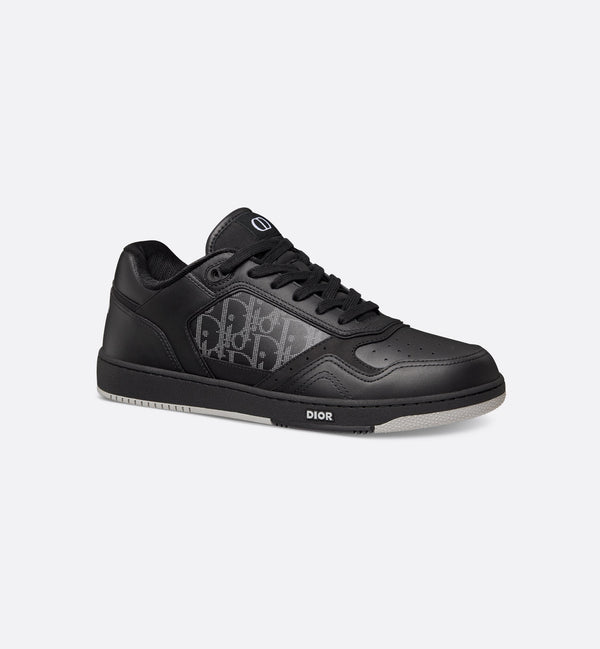 Dior Homme Black & Oblique Canvas and Leather B27